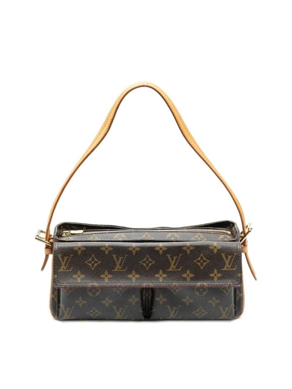 Louis Vuitton Viva City Brown Monogram Canvas Shoulder Bag